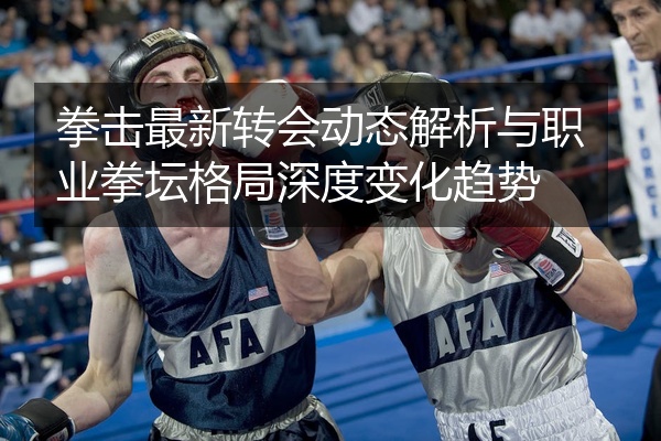 拳击最新转会动态解析与职业拳坛格局深度变化趋势